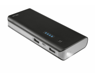 Trust PowerBank TRUST 10000 mAh Czarny Primo - 1402483 - zdjęcie 2